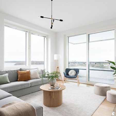 Luxury Penthouse With Stunning Sea Views & Private Sauna Helsinki Luaran gambar