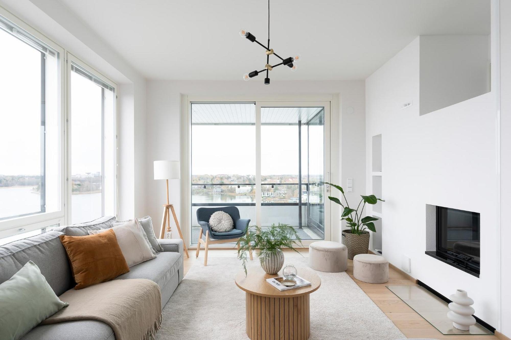 Luxury Penthouse With Stunning Sea Views & Private Sauna Helsinki Luaran gambar