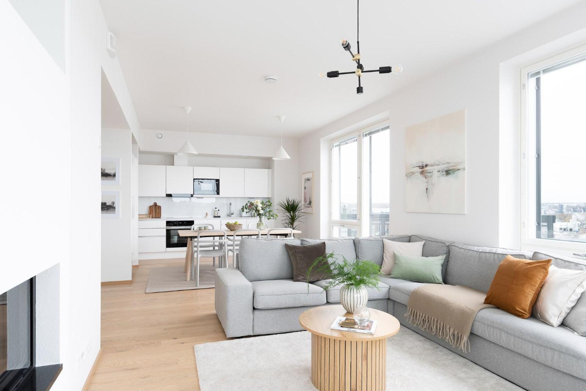 Luxury Penthouse With Stunning Sea Views & Private Sauna Helsinki Luaran gambar
