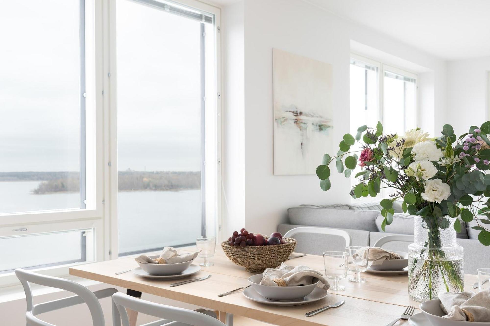 Luxury Penthouse With Stunning Sea Views & Private Sauna Helsinki Luaran gambar