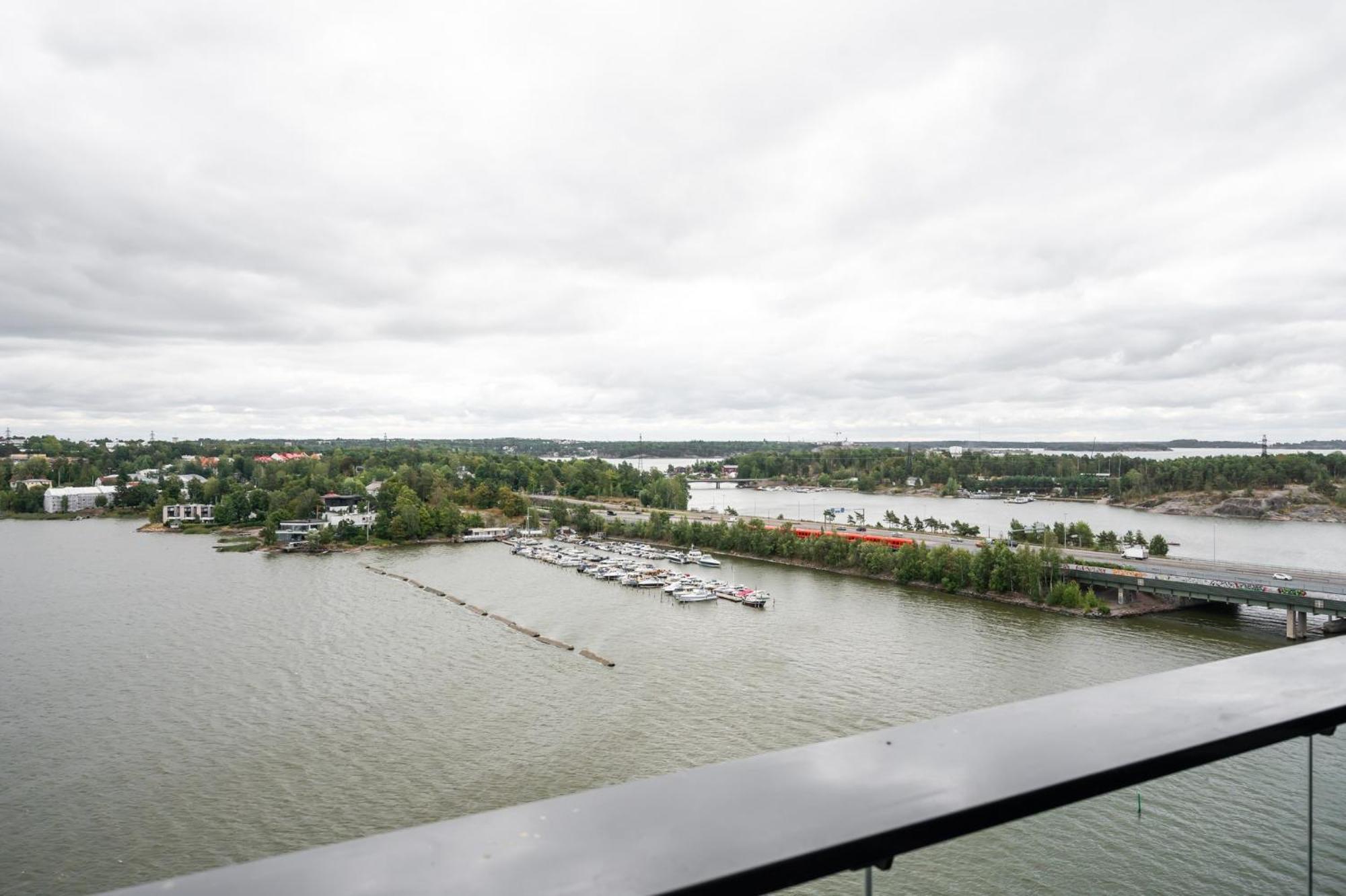 Luxury Penthouse With Stunning Sea Views & Private Sauna Helsinki Luaran gambar